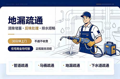 杭州地漏疏通