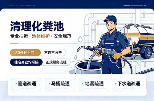杭州清理化粪池